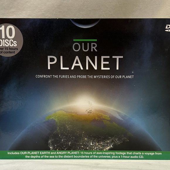 Our Planet DVD 2011 Our Planet Earth /Angry Planet 10-Disc Set Box - Picture 1 of 7